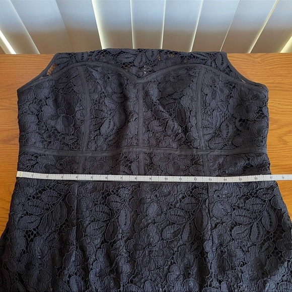 Lilly Pulitzer Juli Lace Romper Noir Size 14 - Picture 15 of 16